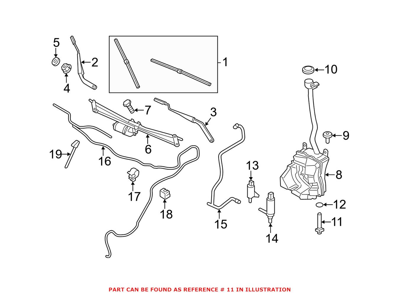 BMW Fluid Level Sensor 17137553919